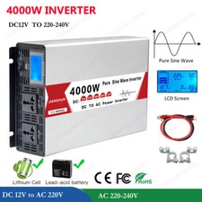 4000w 12v 220 - to, 220-240v