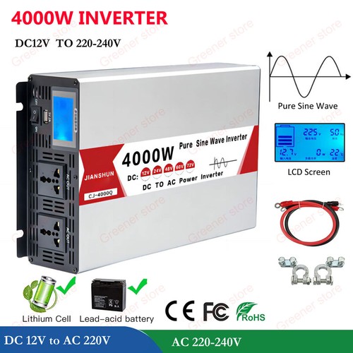 4000w 12v 220 240v ac - 220-240v,