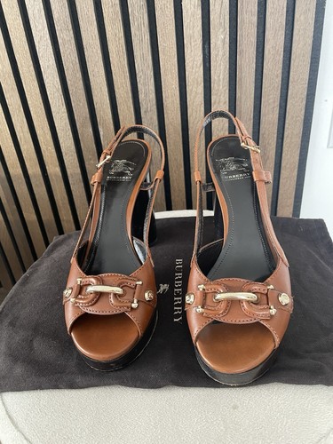 Sandali burberry vera pelle - in,