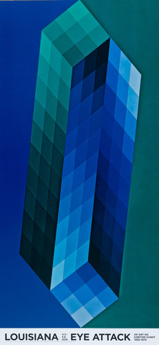 Victor vasarely eye - victor, attack