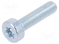 TX10 Torx M3x12 zinco Vite