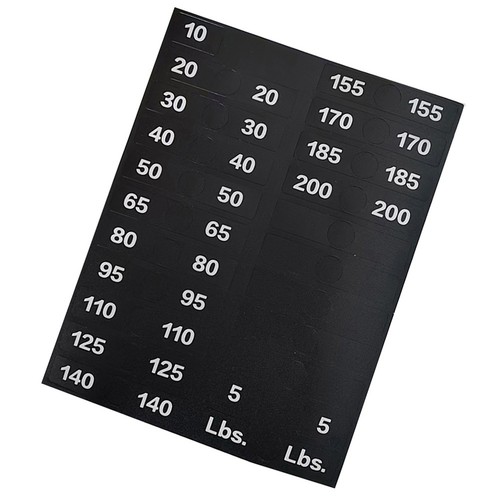 Adesivi attrezzature fitness - attrezzature,