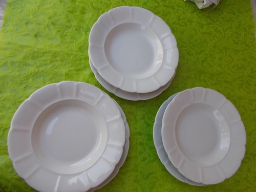 Lotto vecchi piatti ceramica - vecchi,