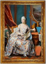 Quadro olio Madame de
