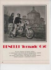 advertising Pubblicità MOTO BENELLI TORNADO 650 1971-MAXIMOTO MOTOITALIANE EPOCA