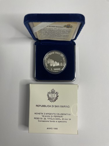 San marino 1998 lire 10000 - 1998,