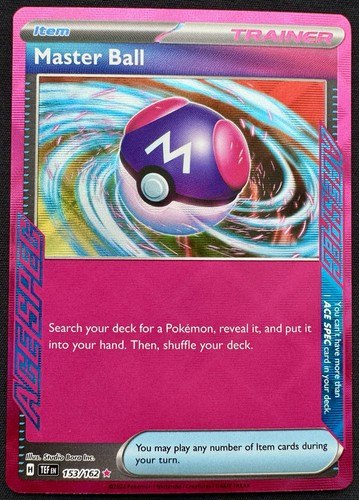 Master ball ace spec - ball,