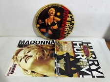 20269 LP 33 giri Picture Disc - Madonna – The Girlie Show Hurry! Hurry! + Ticket