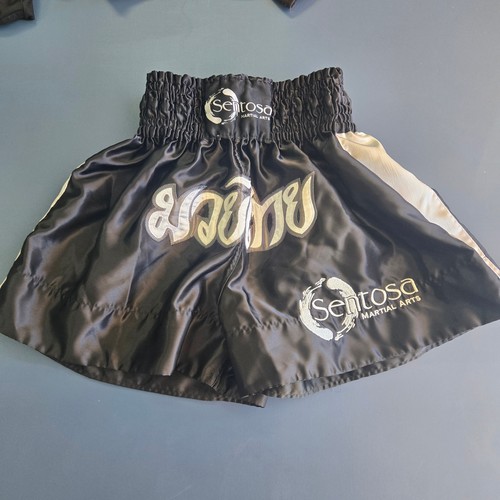 Pantaloncini muay thai - thai, nero