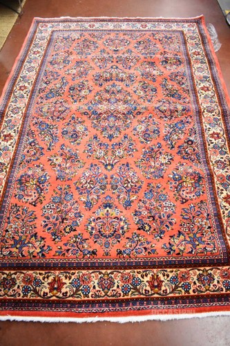 Sarouk hand knotted rug - sarouk,