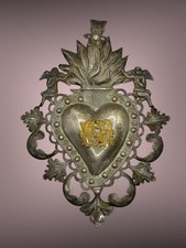 Ex voto vintage cuore sacro