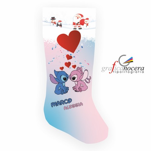 Calza 50cm stitch angel - calza, con