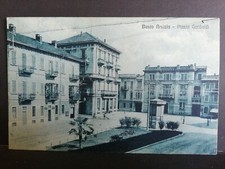 Cartolina busto arsizio piazza - arsizio,