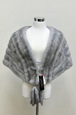 SAGA VISONE scialle mantello