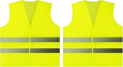 Gilet catarifrangente pezzi - 2,
