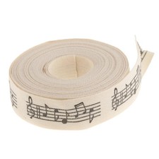 5 Yards Nota Musicale Stampato