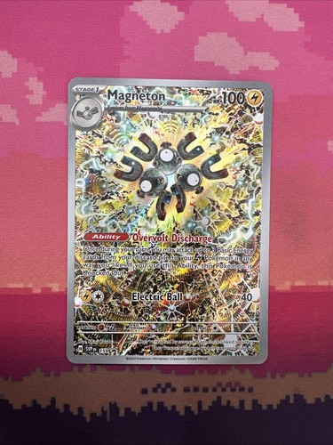Pokemon card magneton - card,