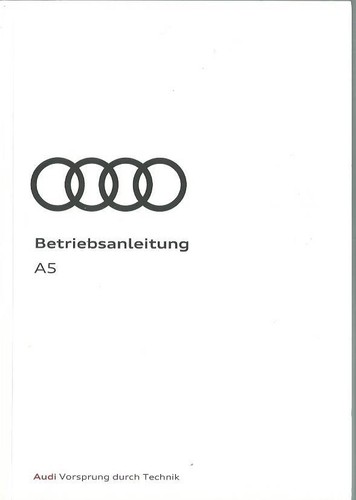 Audi s5 manuale di - audi,
