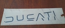 Coppia adesivi vintage DUCATI originali per telaio - carenatura 