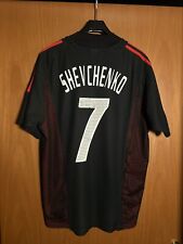 Maglia Shevchenko Milan Third Shirt 2002/2003 Black Made In Italy Champions Leag