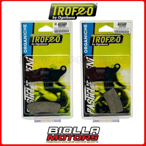 Kit pastiglie freno trofeo - pastiglie,