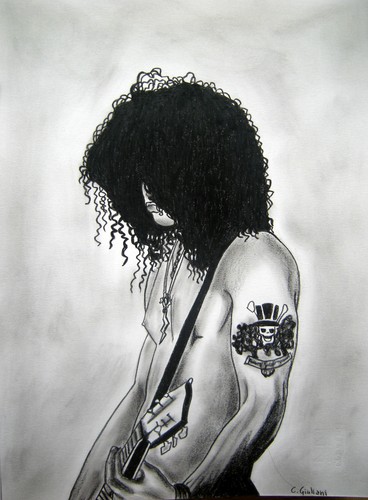 Slash guns roses - -,