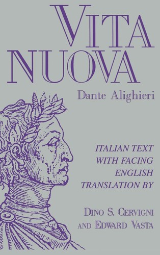 Vita nuova italian text with - italian,