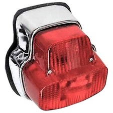 Fanale posteriore in metallo cromato Vespa 125 Super - GT 80009
