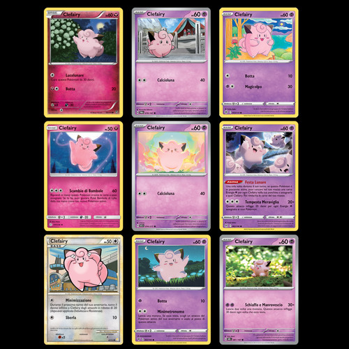Pokemon lotto clefairy - pokemon,