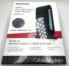 Netgear cm1000 modem via - netgear,