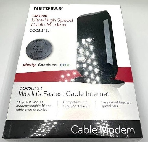 Netgear cm1000 modem via - via, cavo