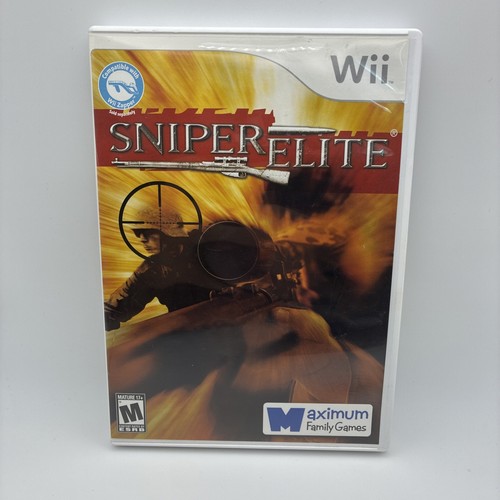 Sniper elite wii cib completo - elite,