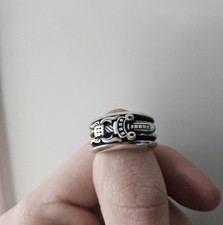 Anello Pugnale CUORI CROMATI