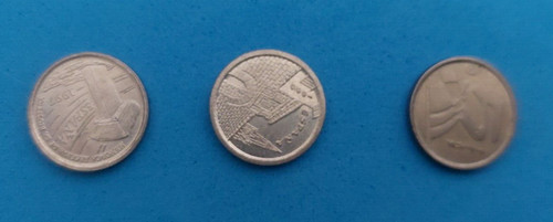 Spagna monete da 5 - spagna,