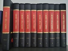 Enciclopedia completa di 10 volumi " I MONDI DELL'UOMO"