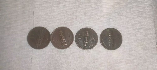 Lot coins cents lire 1929 - 4,