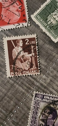 Francobollo lire estero - francobollo,