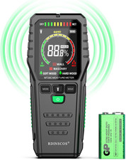 Igrometro Professionale per Muri Induttivo Misuratore Di Umidità Con Display LCD