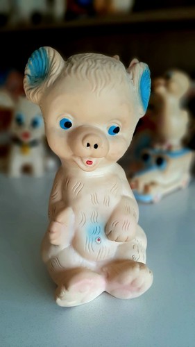Raro pupazzo orso rubber - pupazzo,