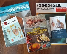 5 Libri CONCHIGLIE Malacologia