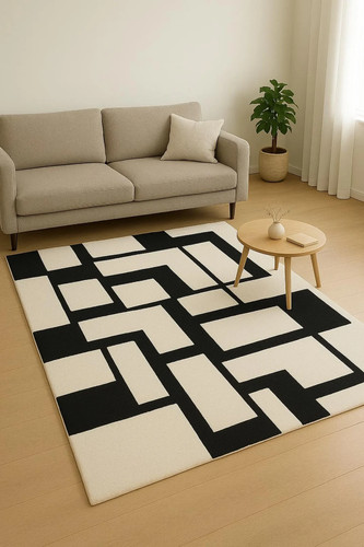 Tappeto labirinto geometrico - labirinto,