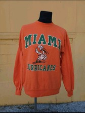 Miami Hurricanes Single Stitch