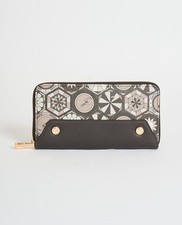 Teodosia L Zip Wallet PVC New