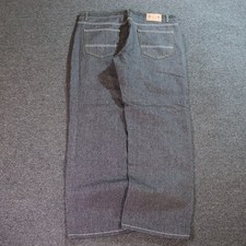 Jeans Trust Relaxed Y2k hip hop skater grezzo denim grigio 38x30