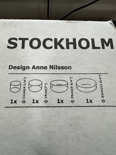 Ciotole vetro blu ikea - vetro,