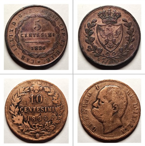 Centesimi 1826 10 - ,