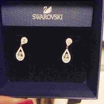 Genuine swarovski earrings - swarovski,