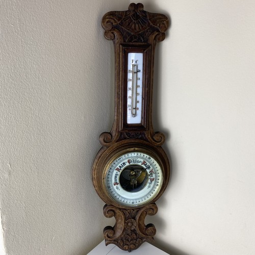 Antique banjo barometer - antique,