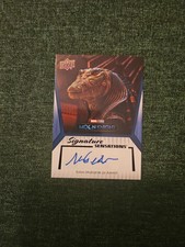 SABA MUBARAK 2024 UD MARVEL STUDIOS SERIE UNO DISNEY AUTOGRAFO AMMMIT AUTO