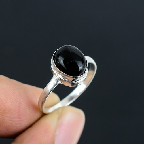 Anello onice nera - anello, nera,
